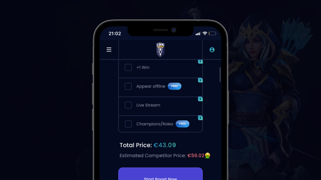 Mobile boost calculator image